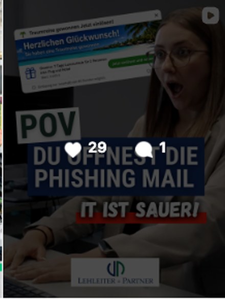 Social-Media-Beitrag von Lehleiter + Partner